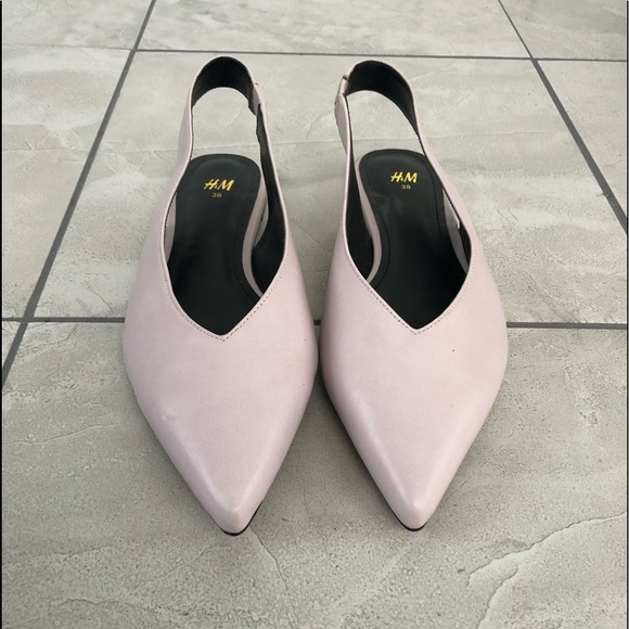 Lavender pointed toe h&m flats - never worn! - Picture 4 of 4
